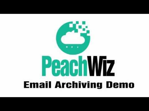 PeachWiz Email Archiving Demo